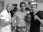 With Dylan SALVADOR - 1rst fight in Thaïland ( april 2011)